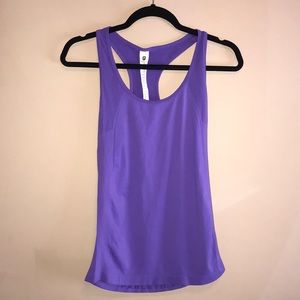 Athletic racerback tank top